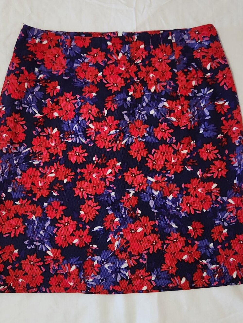 Womens Signature Collection Floral Design Pencil Skirt